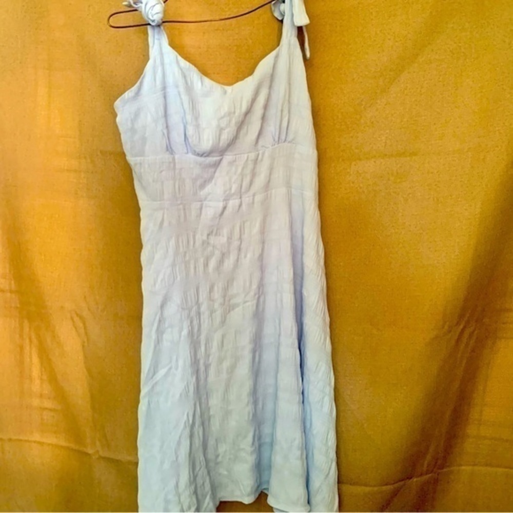Cute light blue summer dress